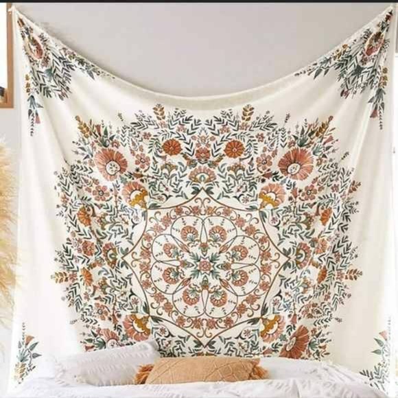Urban Outfitters Floral Tapestry - Picture 1 of 4